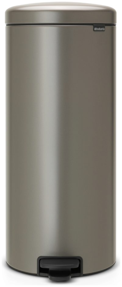 Brabantia - Newlcon 30 Litre Pedal Bin - Platinum